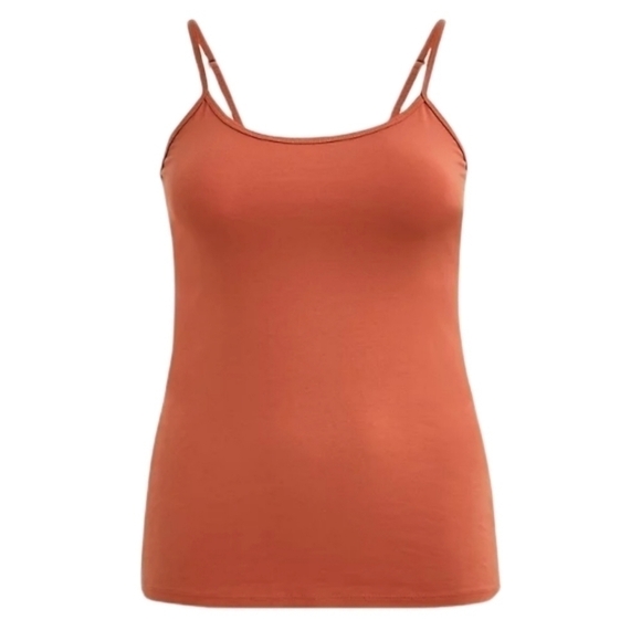 3X • Torrid • FOXY SCOOP NECK CAMI - REDWOOD - Picture 5 of 5